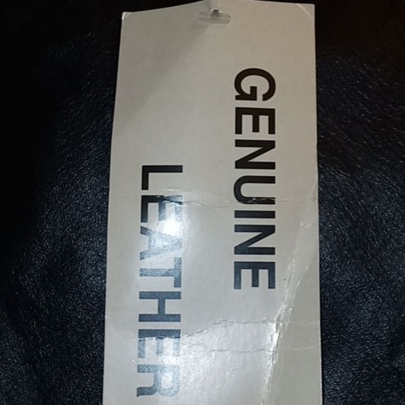 JL Studio Women Plus Size 34W, Black Long Leather Skirt - Picture 6 of 13